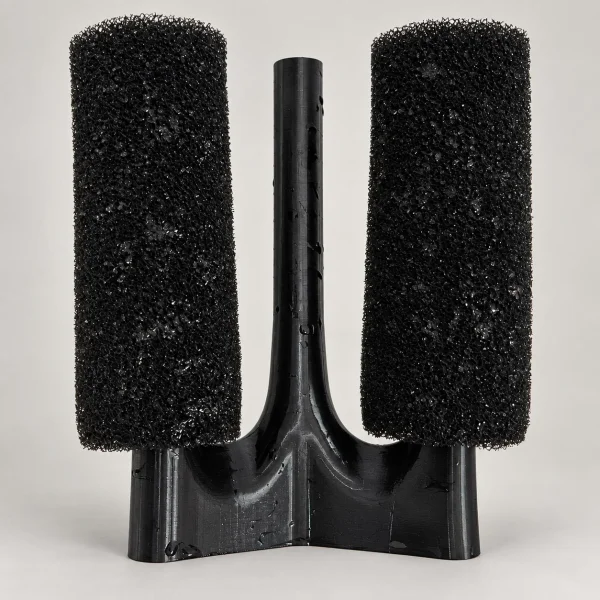 Aqua Stiles FX intake adapter with two black prefilter sponges